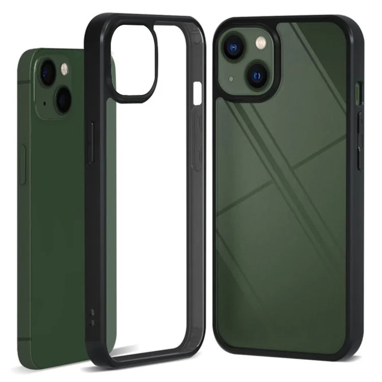 IBMRS For iPhone 13 Case TPU+PC Anti-slip Phone Back Cover