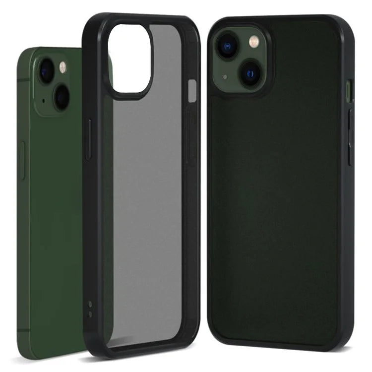 IBMRS For iPhone 13 Case TPU+PC Anti-slip Phone Back Cover