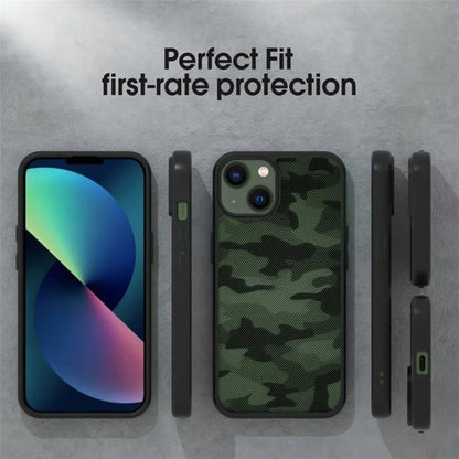 IBMRS For iPhone 13 Case TPU+PC Anti-slip Phone Back Cover