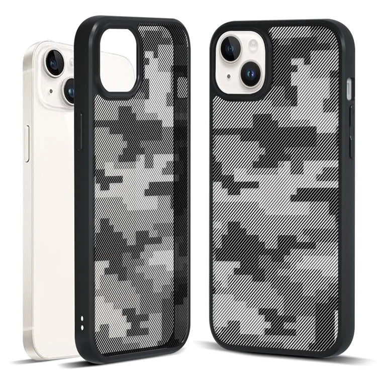 IBMRS For iPhone 13 Case TPU+PC Anti-slip Phone Back Cover