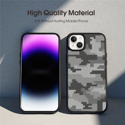 IBMRS For iPhone 13 Case TPU+PC Anti-slip Phone Back Cover