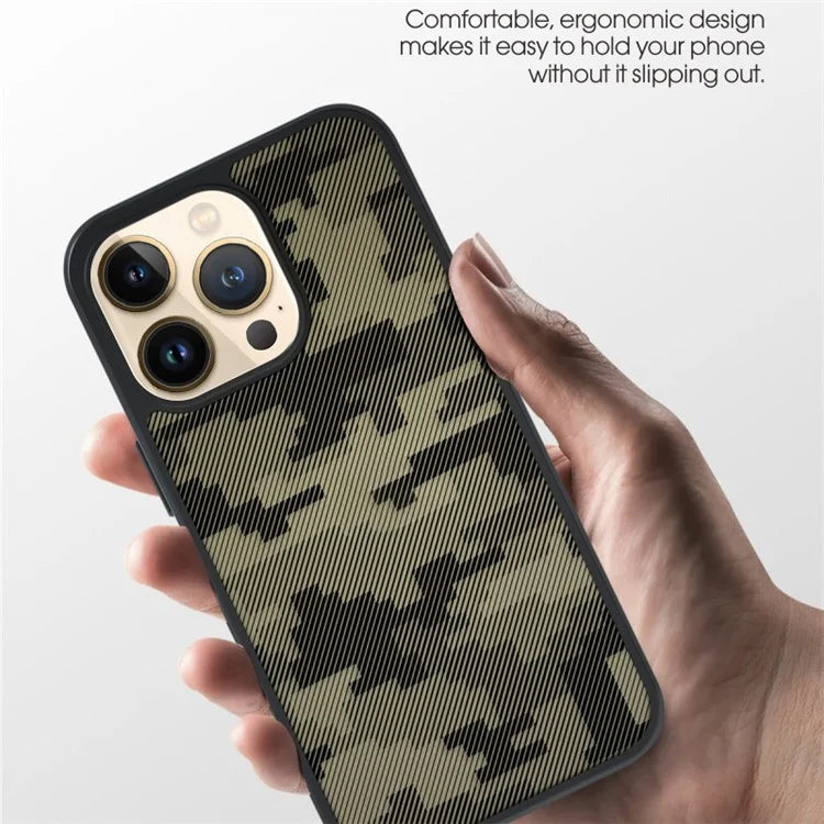 IBMRS For iPhone 13 Pro Max Back Case TPU+PC Shockproof Phone Cover Protector
