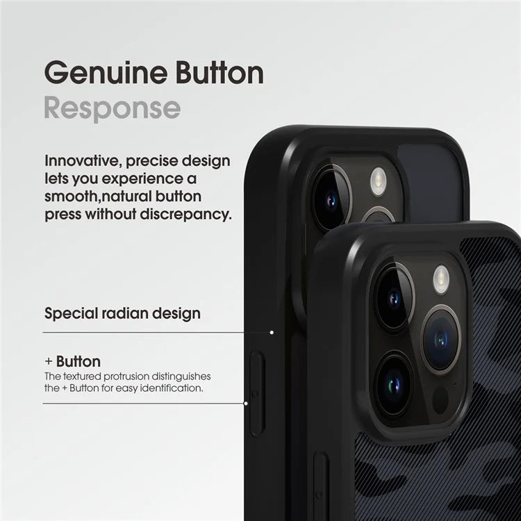 IBMRS For iPhone 13 Pro Max Back Case TPU+PC Shockproof Phone Cover Protector