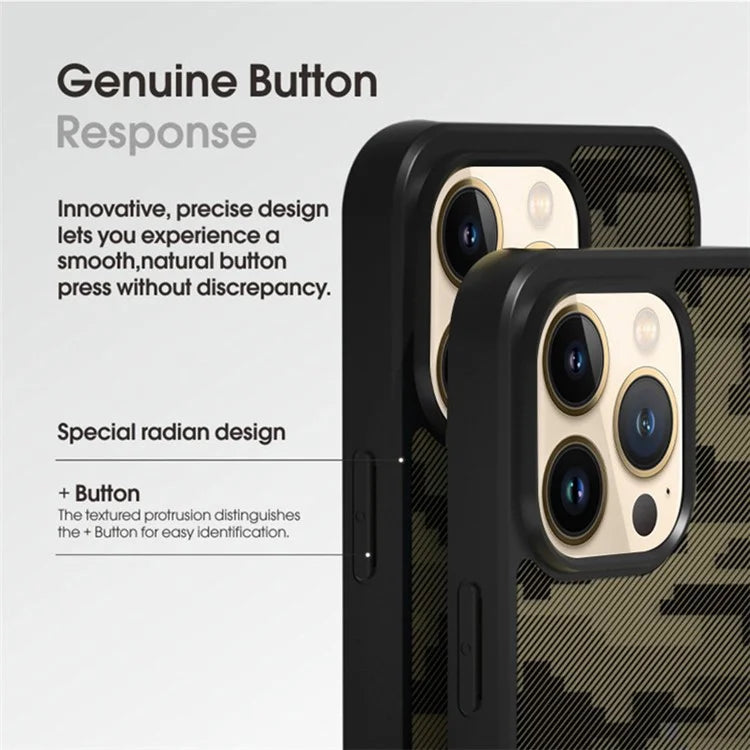 IBMRS For iPhone 14 Pro Case Shockproof TPU+PC Phone Protective Cover