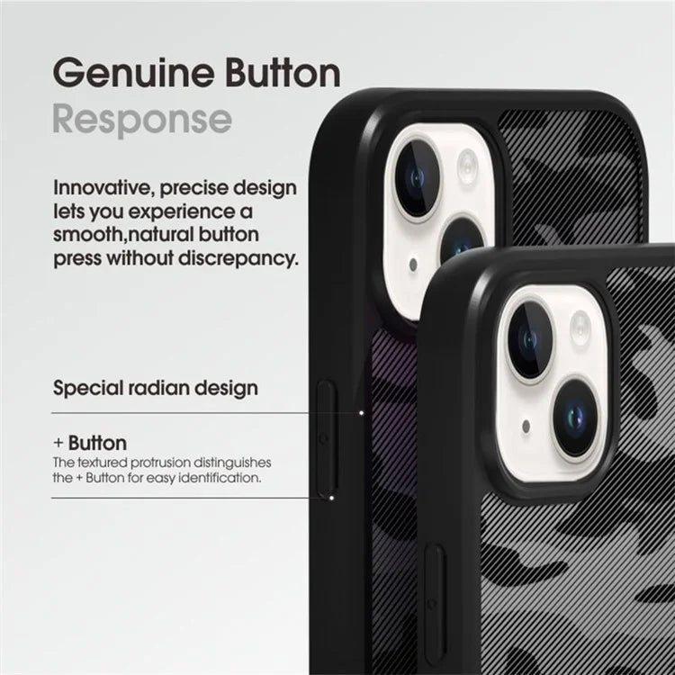 IBMRS For iPhone 14 Plus Case TPU+PC Drop-proof Phone Cover Protector