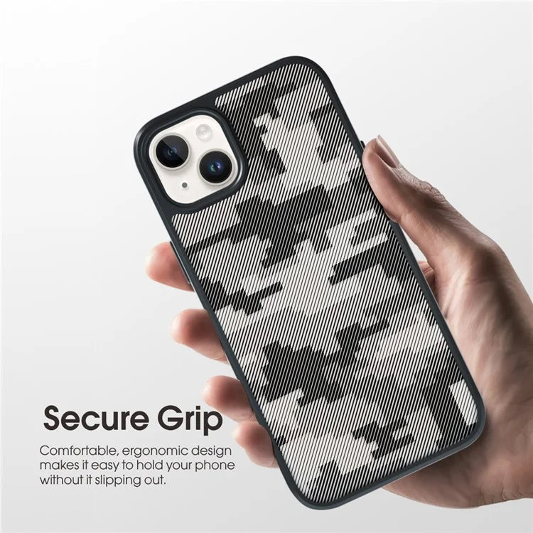 IBMRS For iPhone 15 Back Case Anti-scratch TPU+PC Mobile Phone Cover
