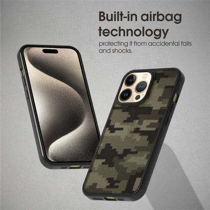 IBMRS For iPhone 14 Pro Max Case TPU+PC Anti-fingerprint Mobile Phone Cover