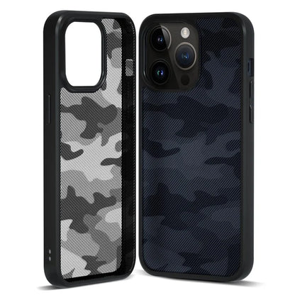 IBMRS For iPhone 15 Pro Case TPU+PC Anti-slip Shockproof Phone Back Cover