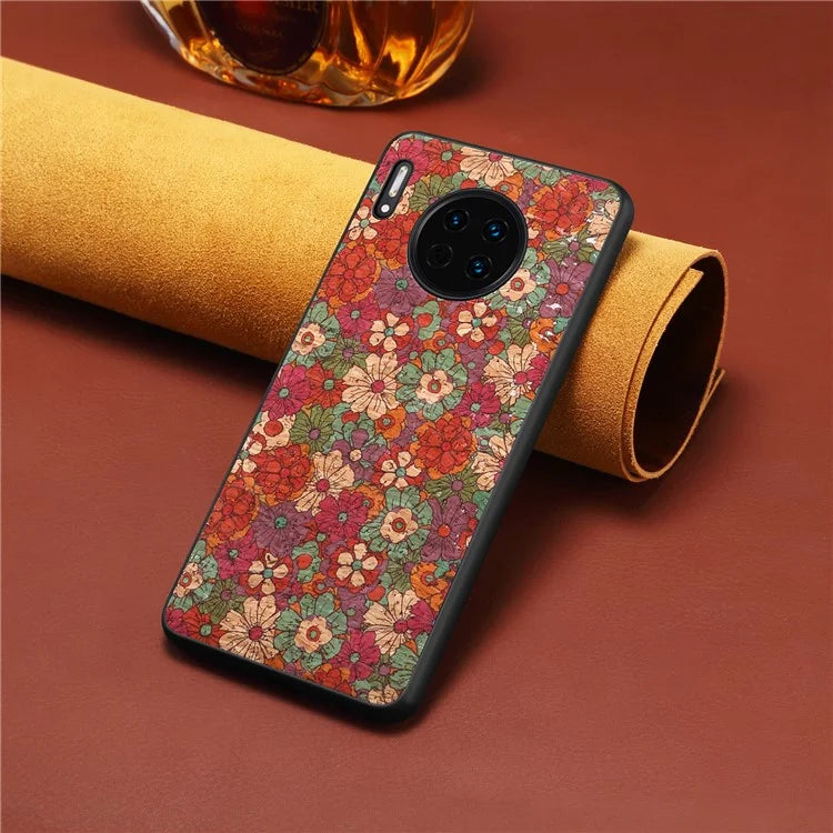 For Huawei Mate 30 4G / 5G Phone Case Blooming Flower Pattern Cover