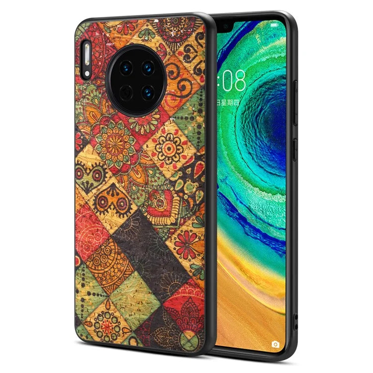 For Huawei Mate 30 4G / 5G Phone Case Blooming Flower Pattern Cover