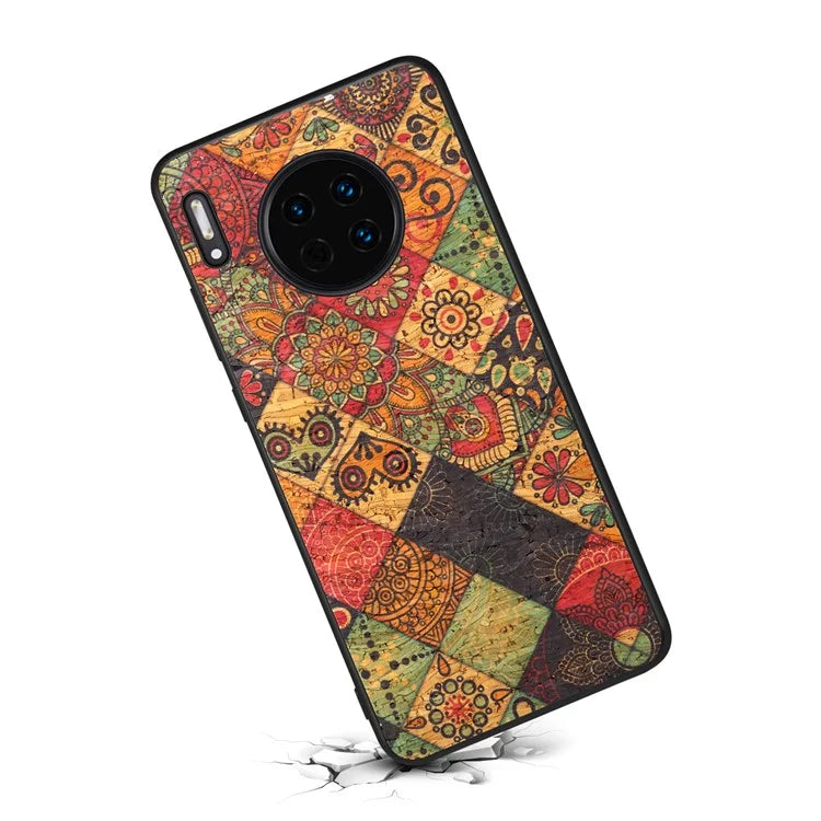 For Huawei Mate 30 4G / 5G Phone Case Blooming Flower Pattern Cover