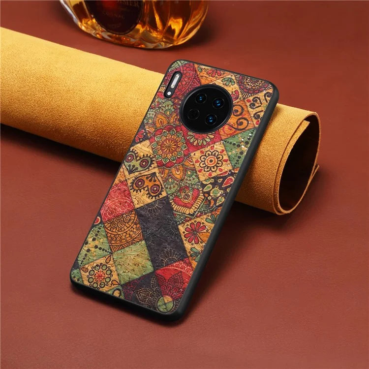For Huawei Mate 30 4G / 5G Phone Case Blooming Flower Pattern Cover