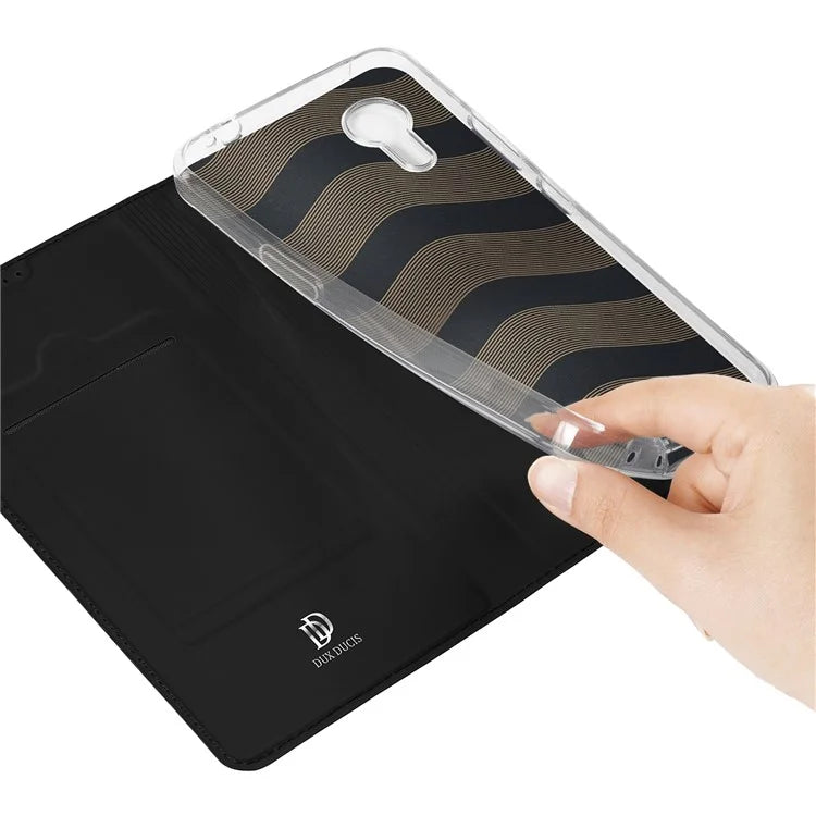 DUX DUCIS Skin Pro Series For Samsung Galaxy Xcover 7 Case PU Leather Card Slot Phone Shell