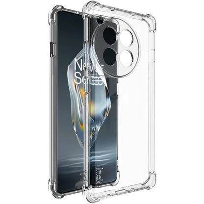 IMAK For OnePlus Ace 3 5G / 12R 5G TPU Case HD Clear Fully Wrapped Back Shell