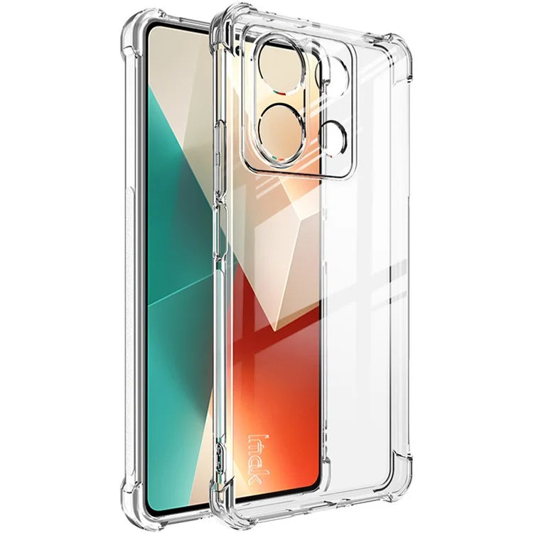 IMAK For Xiaomi Redmi Note 13 5G Case Drop-resistant TPU Phone Protective Cover