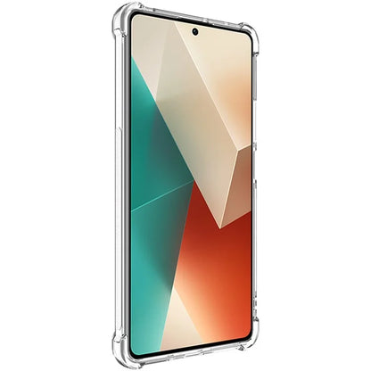 IMAK For Xiaomi Redmi Note 13 5G Case Drop-resistant TPU Phone Protective Cover