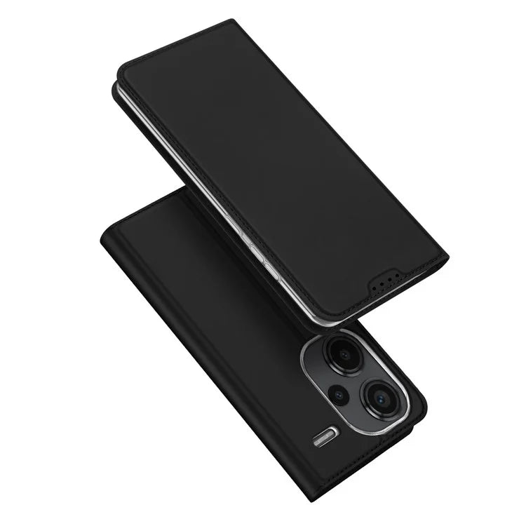 DUX DUCIS Skin Pro Series For Xiaomi Redmi Note 13 Pro+ 5G Magnetic Phone Case Leather Card Slot Cover