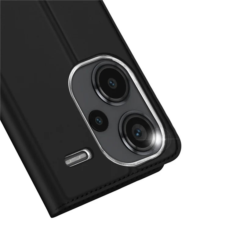 DUX DUCIS Skin Pro Series For Xiaomi Redmi Note 13 Pro+ 5G Magnetic Phone Case Leather Card Slot Cover
