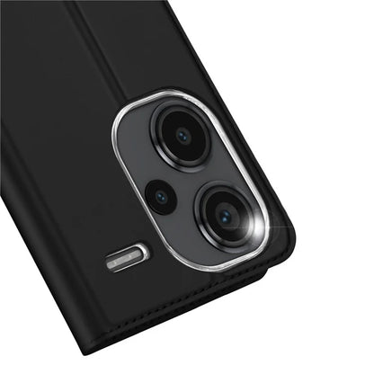 DUX DUCIS Skin Pro Series For Xiaomi Redmi Note 13 Pro+ 5G Magnetic Phone Case Leather Card Slot Cover