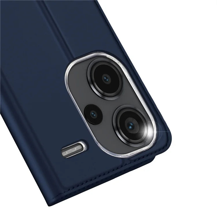 DUX DUCIS Skin Pro Series For Xiaomi Redmi Note 13 Pro+ 5G Magnetic Phone Case Leather Card Slot Cover