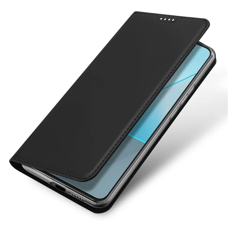 DUX DUCIS Skin Pro Series For Xiaomi Redmi Note 13 Pro 5G / Poco X6 5G Case Leather Flip Stand Card Holder Cover