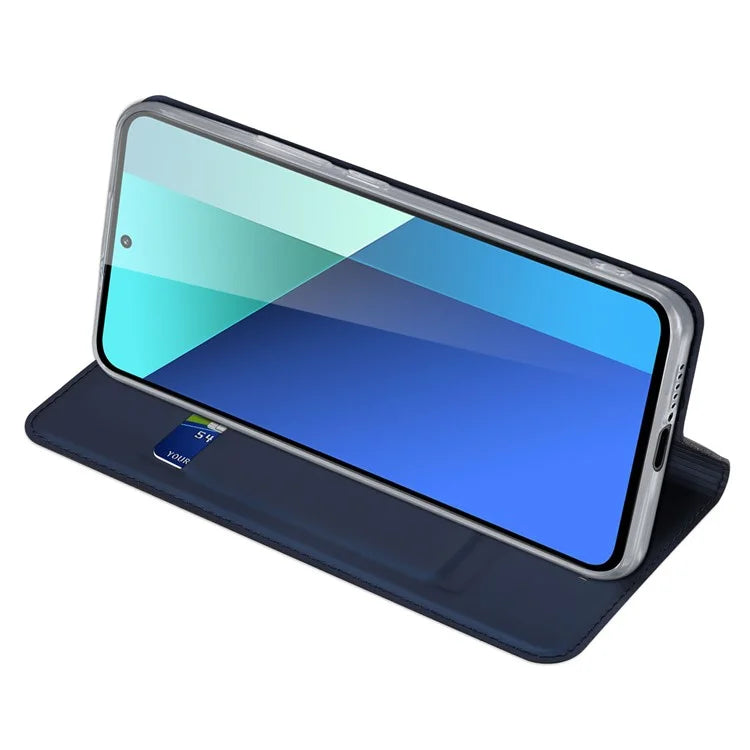 DUX DUCIS Skin Pro Series For Xiaomi Redmi Note 13 4G Case Magnetic Card Slot Phone Protector