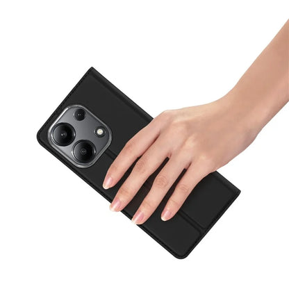 DUX DUCIS Skin Pro Series For Xiaomi Redmi Note 13 4G Case Magnetic Card Slot Phone Protector