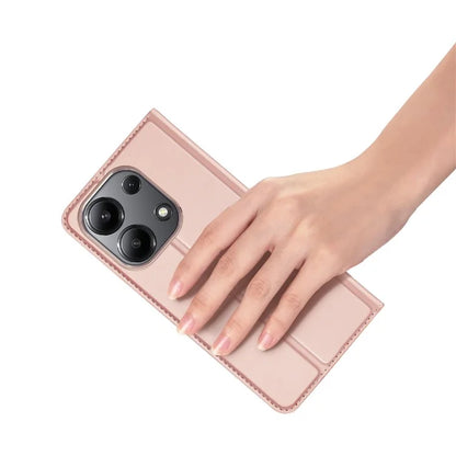 DUX DUCIS Skin Pro Series For Xiaomi Redmi Note 13 4G Case Magnetic Card Slot Phone Protector