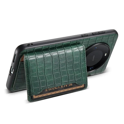 For Huawei Mate 60 Pro / Mate 60 Pro+ Phone Case Crocodile Texture Protective Cover with Card Holder