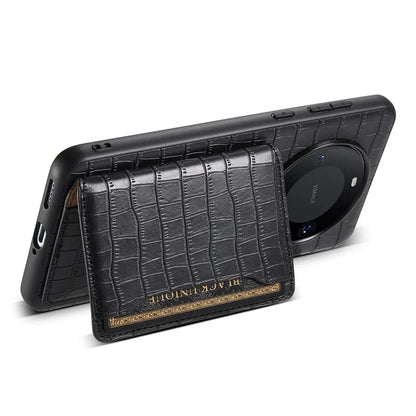 For Huawei Mate 60 Pro / Mate 60 Pro+ Phone Case Crocodile Texture Protective Cover with Card Holder