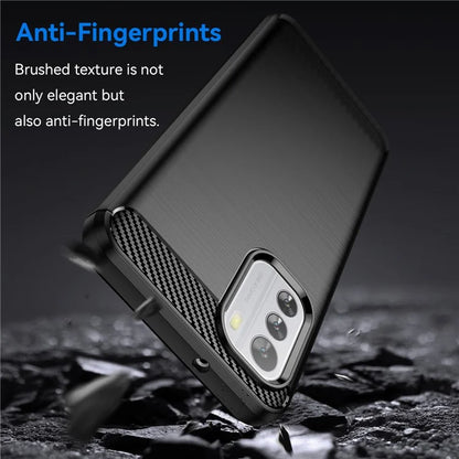 For Nokia G60 5G Case Carbon Fiber Texture Anti-Dust TPU Phone Shell