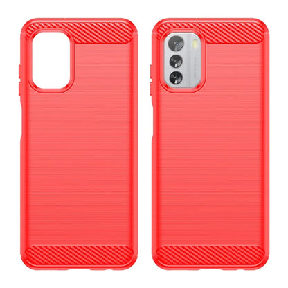 For Nokia G60 5G Case Carbon Fiber Texture Anti-Dust TPU Phone Shell