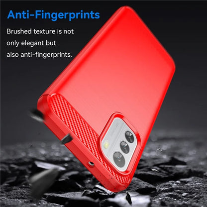 For Nokia G60 5G Case Carbon Fiber Texture Anti-Dust TPU Phone Shell