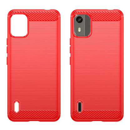 For Nokia C12 Pro / C12 Plus Cover Dustproof TPU Brushed Phone Case
