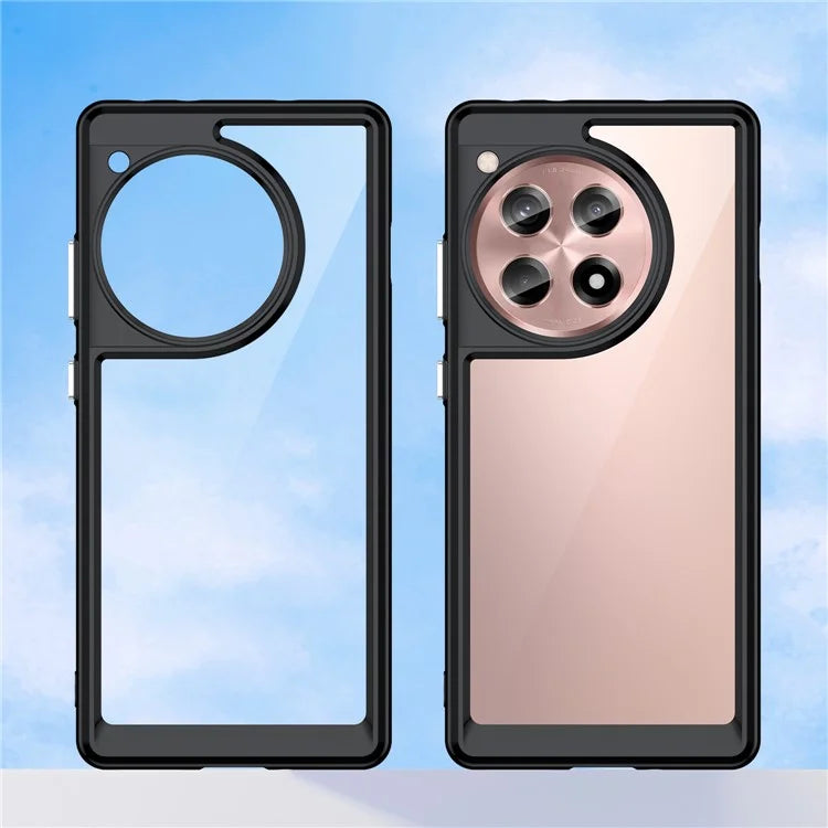 For OnePlus 12R 5G / Ace 3 5G Case TPU+Acrylic Protective Phone Cover