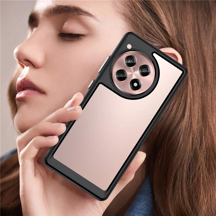 For OnePlus 12R 5G / Ace 3 5G Case TPU+Acrylic Protective Phone Cover