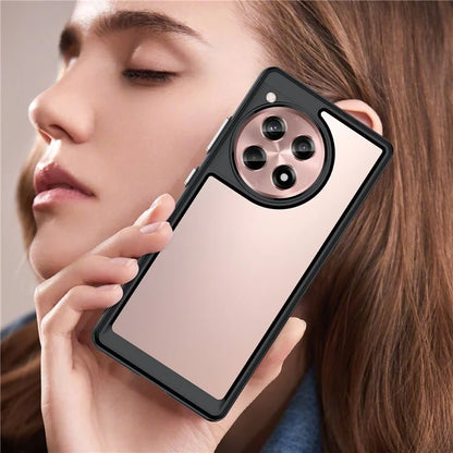 For OnePlus 12R 5G / Ace 3 5G Case TPU+Acrylic Protective Phone Cover