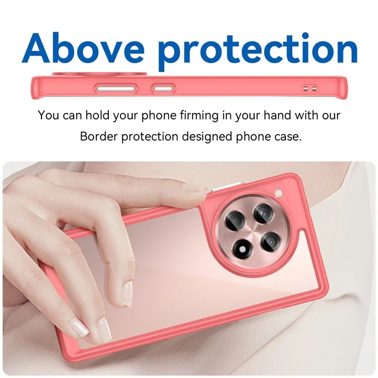 For OnePlus 12R 5G / Ace 3 5G Case TPU+Acrylic Protective Phone Cover