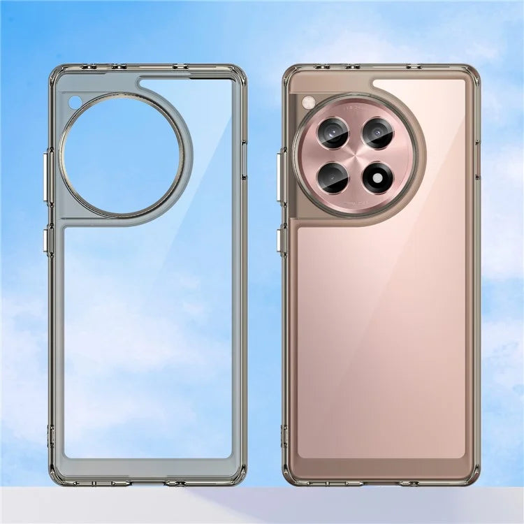 For OnePlus 12R 5G / Ace 3 5G Case TPU+Acrylic Protective Phone Cover
