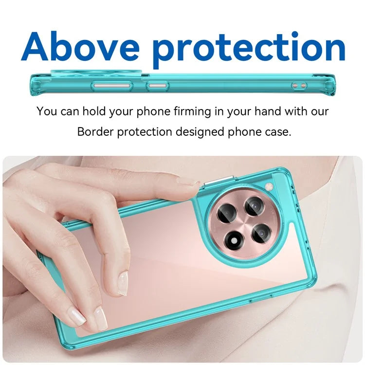 For OnePlus 12R 5G / Ace 3 5G Case TPU+Acrylic Protective Phone Cover