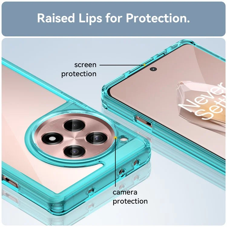 For OnePlus 12R 5G / Ace 3 5G Case TPU+Acrylic Protective Phone Cover