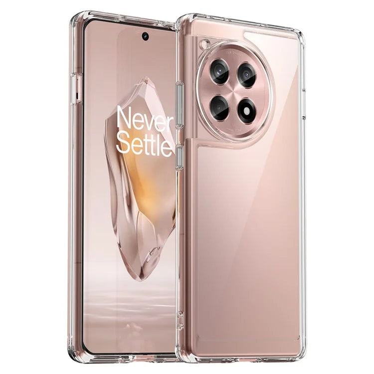 For OnePlus 12R 5G / Ace 3 5G Case TPU+Acrylic Protective Phone Cover