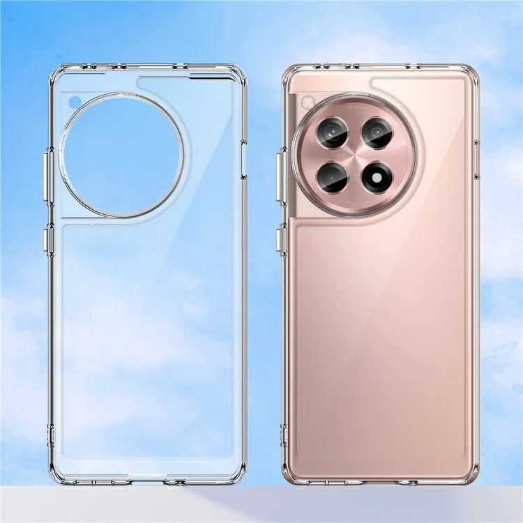 For OnePlus 12R 5G / Ace 3 5G Case TPU+Acrylic Protective Phone Cover