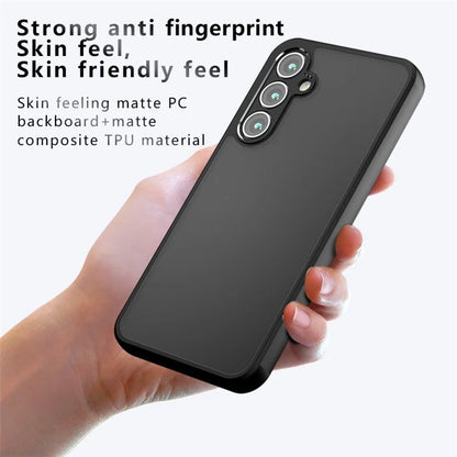 For 	Samsung Galaxy A25 5G (Global) (161.0 x 76.5 x 8.3mm) Case Frosted Slim-Fit TPU+PC Cover