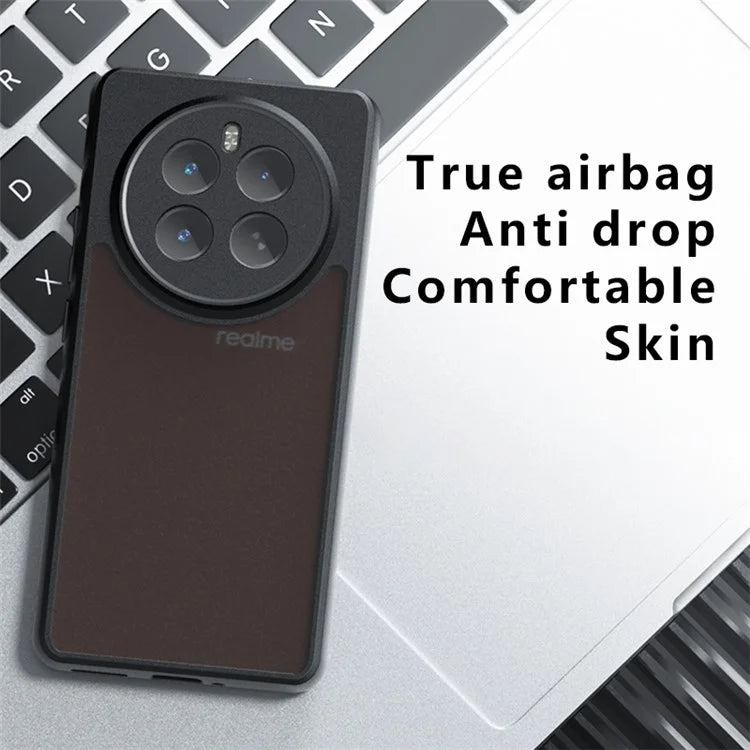 For Realme GT5 Pro 5G Case Anti-scratch TPU+PC Phone Guard Cover