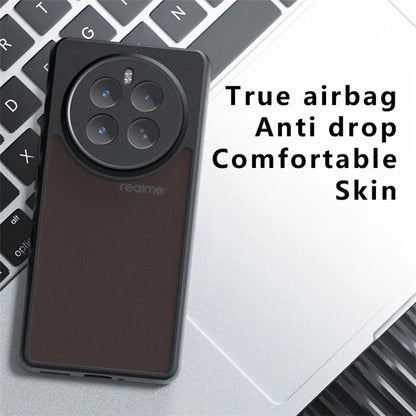 For Realme GT5 Pro 5G Case Anti-scratch TPU+PC Phone Guard Cover