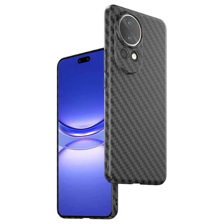 For Huawei nova 12 Pro 5G / nova 12 Ultra 5G Case Splicing Color Carbon Fiber Texture Protective Shell