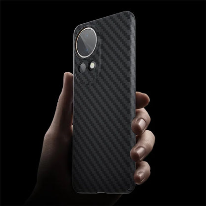 For Huawei nova 12 Pro 5G / nova 12 Ultra 5G Case Splicing Color Carbon Fiber Texture Protective Shell