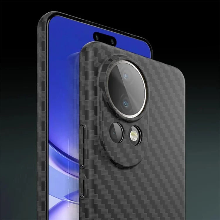 For Huawei nova 12 Pro 5G / nova 12 Ultra 5G Case Splicing Color Carbon Fiber Texture Protective Shell