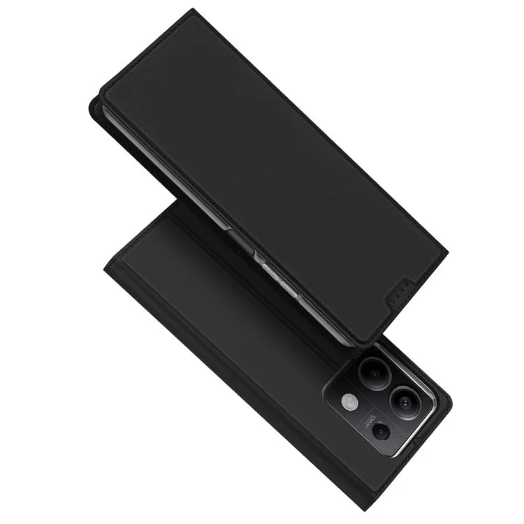 DUX DUCIS Skin Pro Series For Xiaomi Redmi Note 13 5G Cell Phone Case Card Slots PU Leather Cover